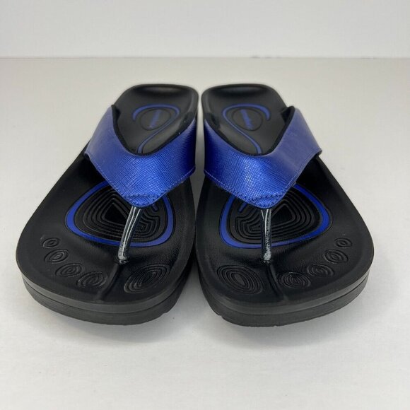 Aerothotic Womens Arch Supportive Summer Orthotic Size 40 Flip Flops Sandals - Picture 3 of 9